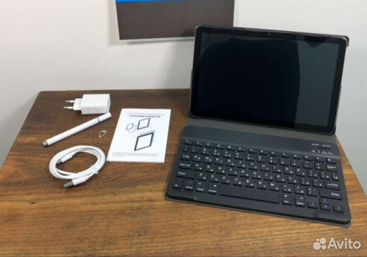 Планшет umiio 6 128 GB чехол стекло клавиатура