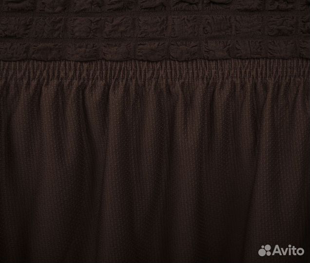 Набор чехлов на диван и два кресла, цвет Шоколад