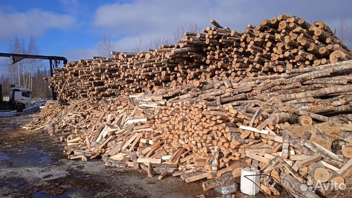 Дрова березовые колотые с доставкой