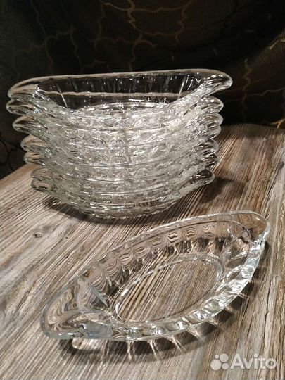 Селедочница стекло СССР