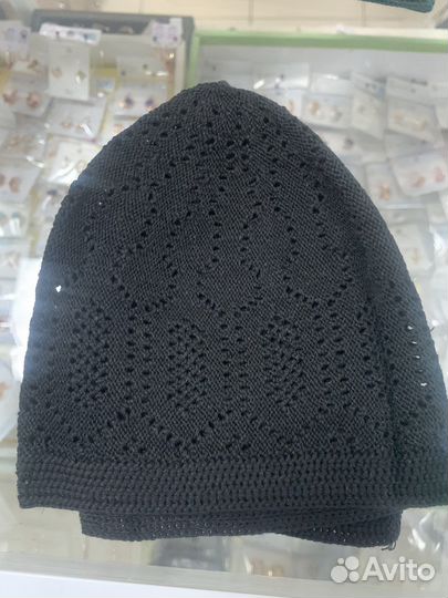 Тюбетейка шапочка вязаная