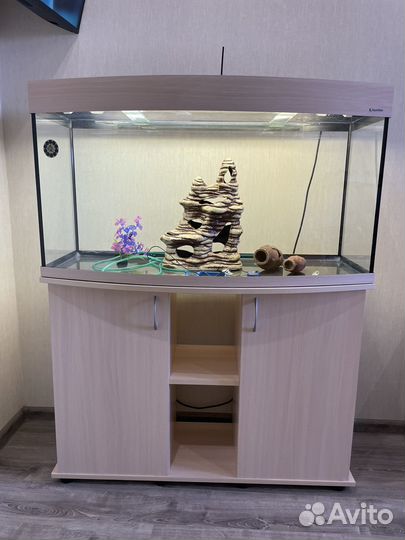Аквариум с тумбой бу