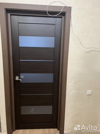 Дверь межкомнатная со стеклом бу