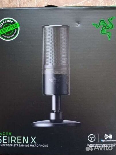 Новый микрофон Razer Seiren X