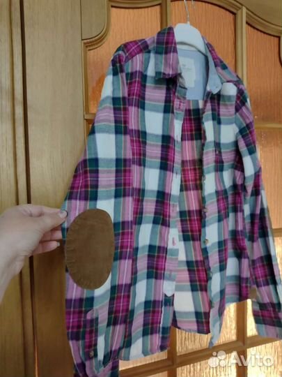 Рубашка для девочки hм р 140-146