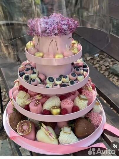 Коробка для клубники в шоколаде