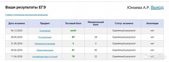 Подготовка к ОГЭ и ЕГЭ