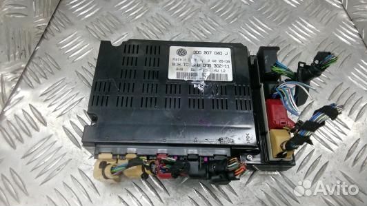 Блок управления печки и климат-контроля volkswagen