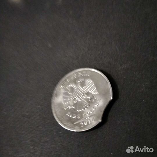 Монеты с браком. Выкус, наплыв.Цена договорная