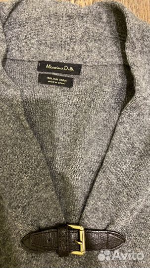 Massimo dutti платье шерсть S