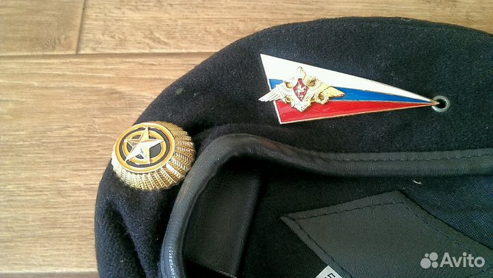 Берет форменный кадетский,б/у