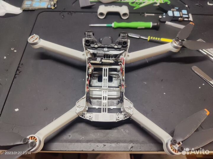 Ремонт квадрокоптеров DJI