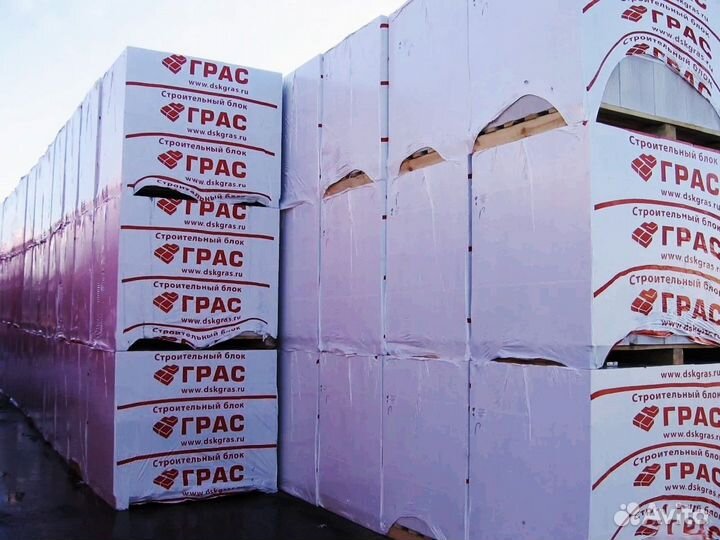Газоблок 1 сорт Грас