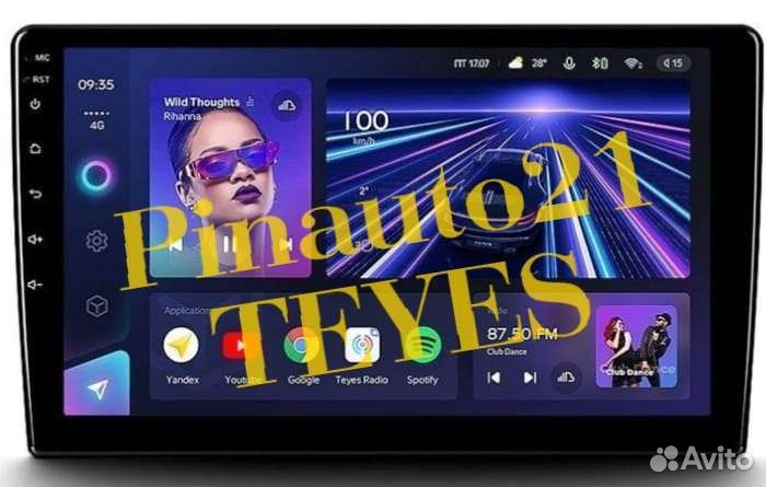 Магнитола Teyes на Все марки Авто