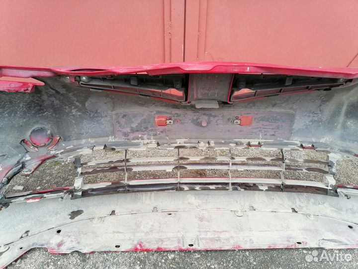 Бампер передний хонда фит