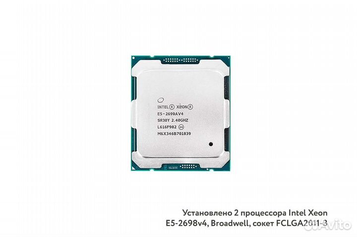 Сервер Dell R630 8SFF H730 2xE5-2699Av4 64GB