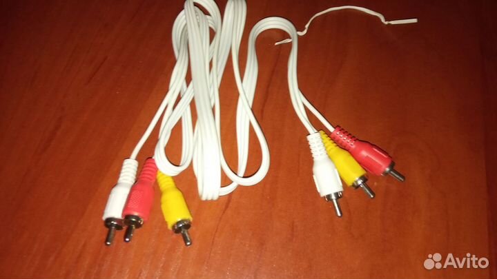 Кабель Rca 3 RCA Тюльпаны