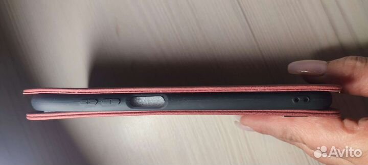 Чехол для телефона Redmi Note 10 винного цвета