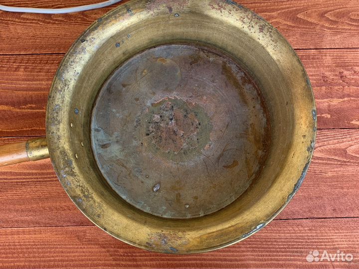 Латунный таз