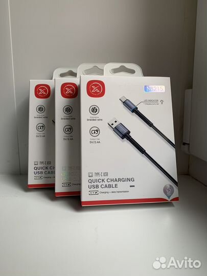 Провода зарядки lightning type-c micro usb