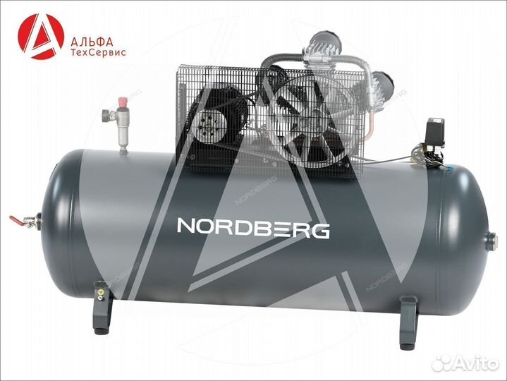 Компрессор поршневой nordberg NCP300/950