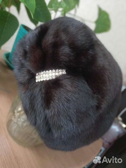 Шапка норковая женская
