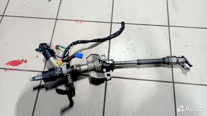 Колонка рулевая + замок зажигания Пежо 206 седан