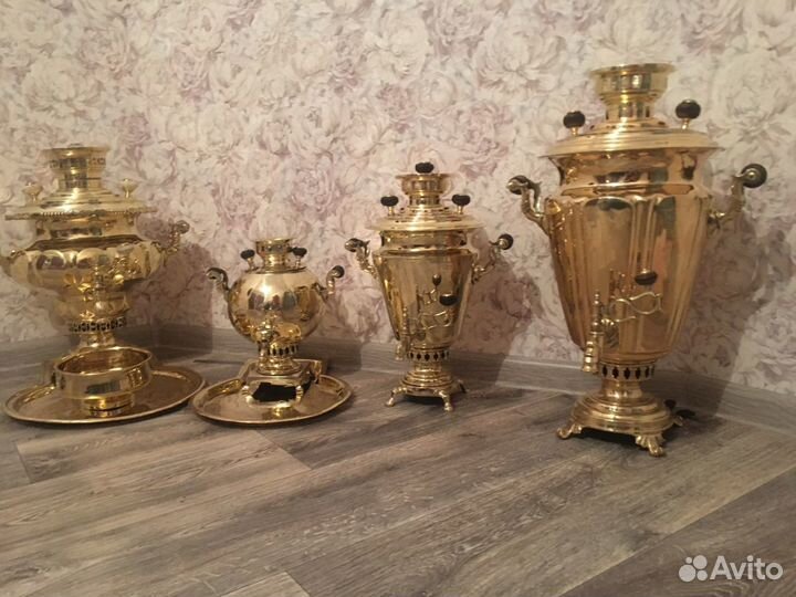 Дровяные угольные жаровые самовары