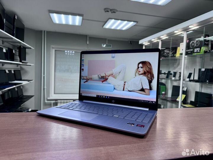 Стильный Hp/ryzen 7 4700u/ssd/ddr4/ips/гарантия