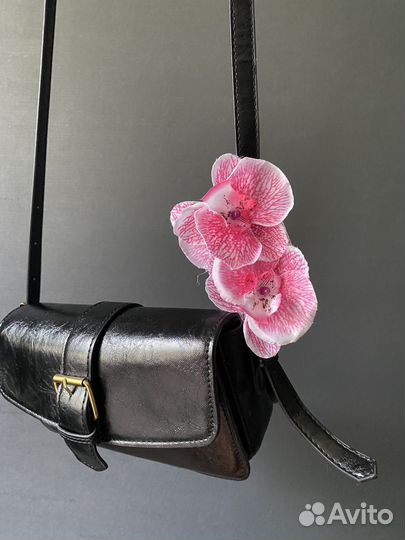 Крабик для волос цветок