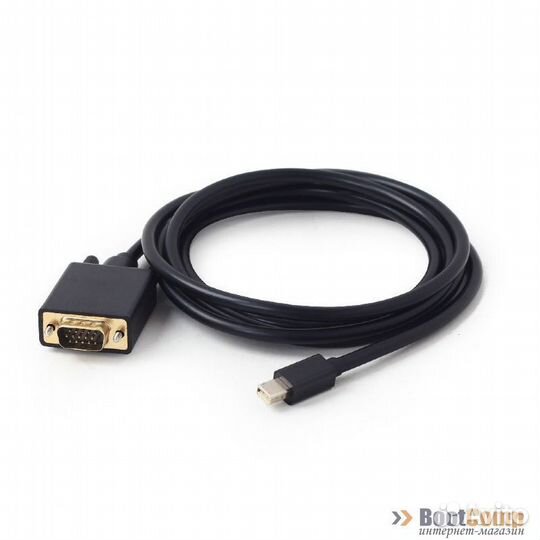 Кабель miniDisplayPort - VGA gembird (CC-mDPM-vgam-6), 1.8 метра