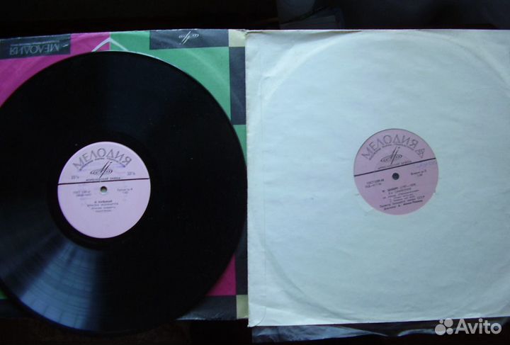 Пластинки с классикой и инструментальной музыкой