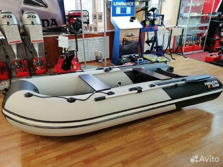 Лодка пвх Ривьера 3200 нднд б/у