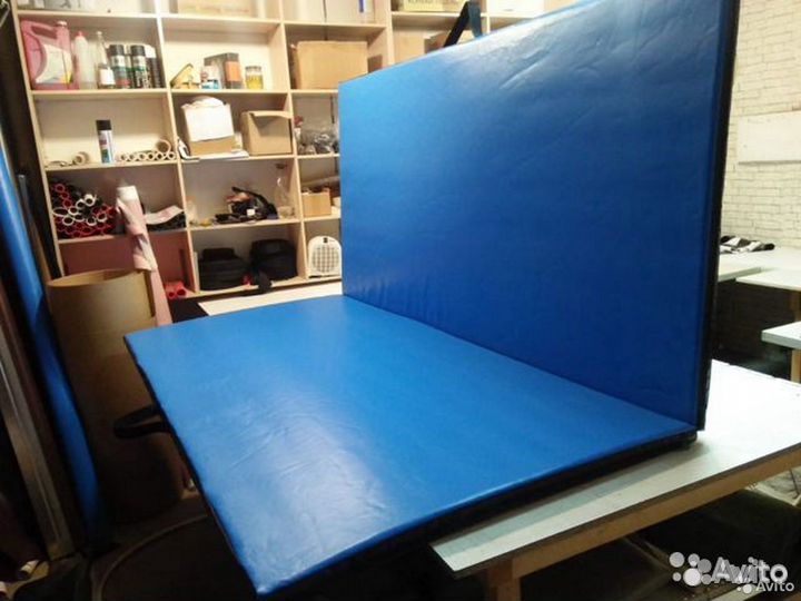 Мат гимнастический складной