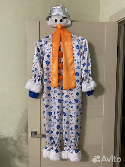 Костюм снеговика 122