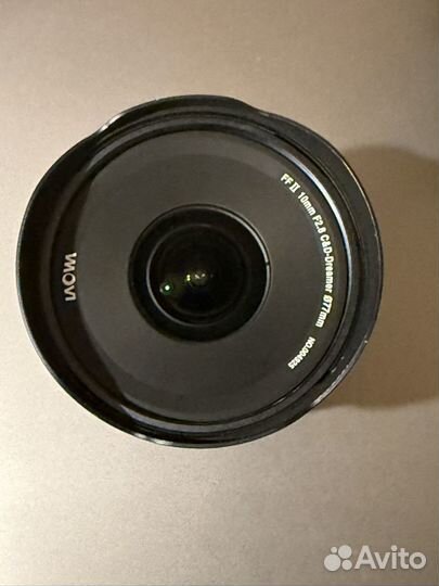 Объектив Laowa 10mm f/2.8 Zero-D FF Sony