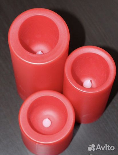 Светодиоидные свечи IKEA (красные)