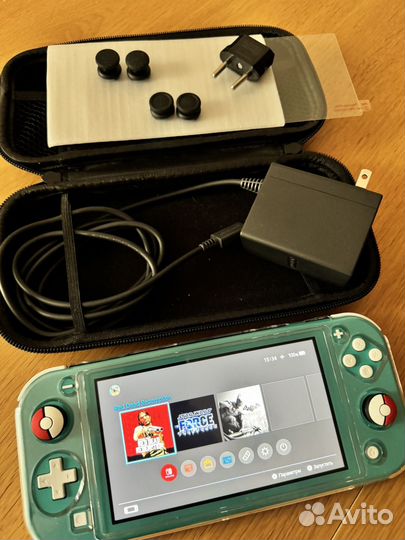 Nintendo switch lite прошитая 128gb