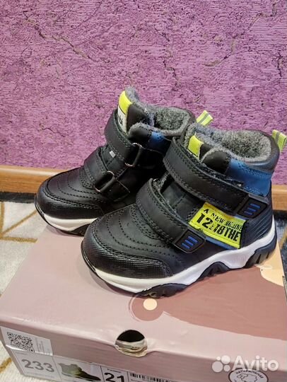 Ботинки Tombi с байкой 21 р