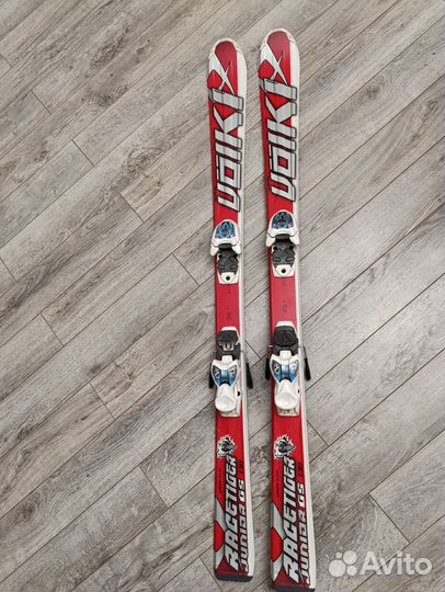 Горные лыжи детские 130 с ботинками