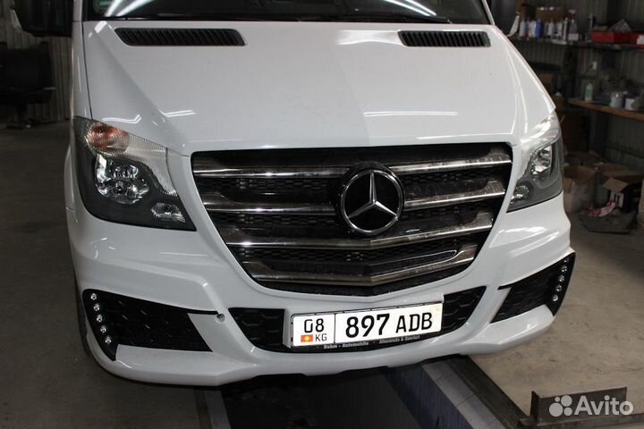 Бампер передний Maxton Mercedes Sprinter W906