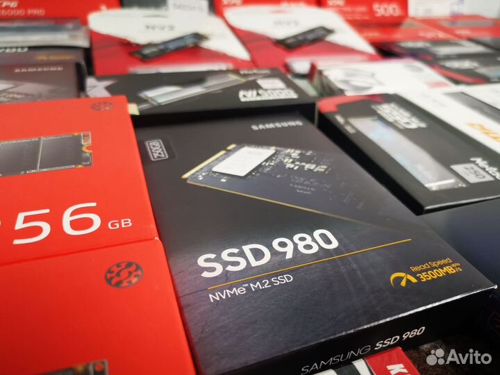 Жесткие диски (SSD M2 nvme и SATA) новые