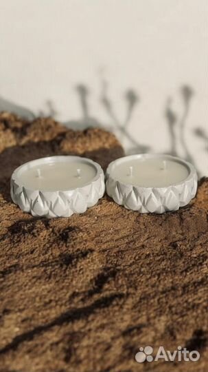 Ароматизированные свечи ручной работы