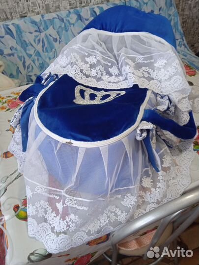 Одеяло с люлькой- переноской на выписку