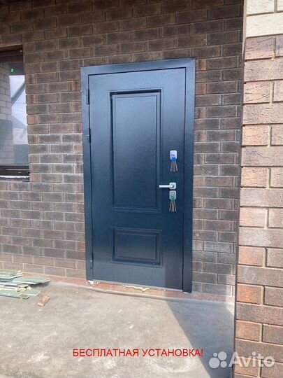 Дверь входная с зеркалом с бесплатной установкой
