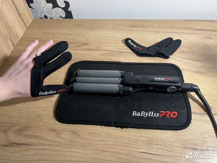 Плойка babyliss pro, кудри, волны, стайлер