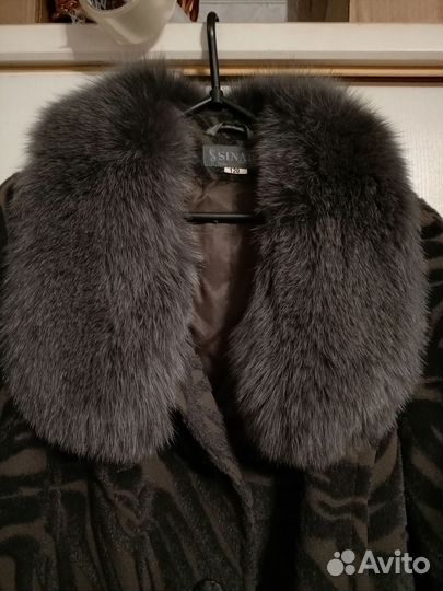 Пальто женское зимнее большой размер