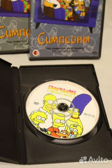 Симпсоны dvd диски