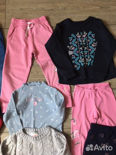 Вещи пакетом на девочку 98