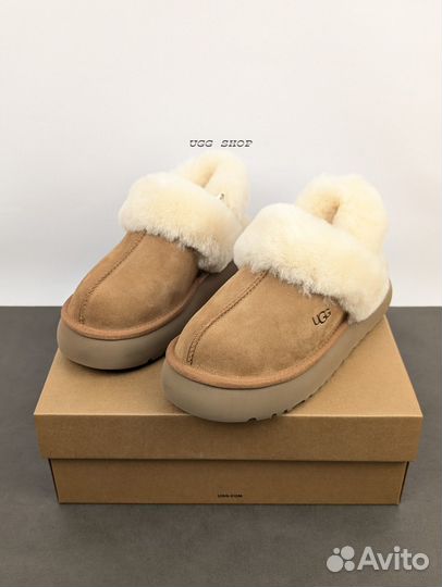 Угги Ugg Slippers Disquette Chestnut